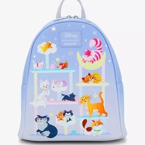 Loungefly Disney Cats Starry Night Mini Backpack